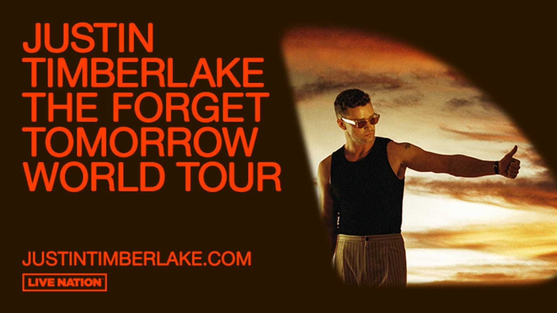 Högaktuella Justin Timberlake åker på Europaturné med The Forget Tomorrow World Tour – ett stopp i Sverige!