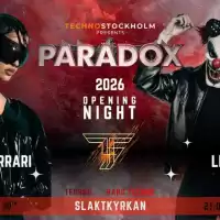 Evenemang: Techno Stockholm ?paradox 2026? Opening Night ? Hard Techno Evenemang: Techno Stockholm ?paradox 2026? Opening Night ? Hard Techno