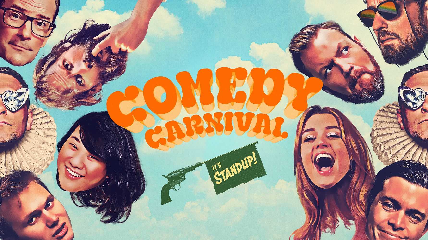Humorcirkusen är tillbaka! Komiker på stor sommarturné i tjugo städer